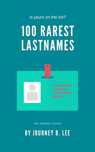 100 Rarest Last Names (English Edition)