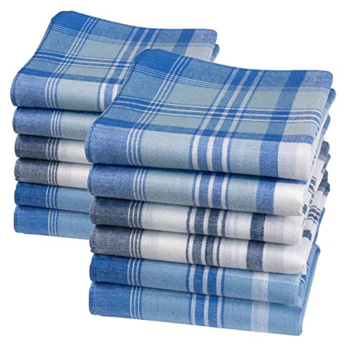 12 pañuelos de hombre - modelo "Oscar" - 40 centimetros 12 pañuelos de hombre - modelo "Oscar" - 40 centimetros