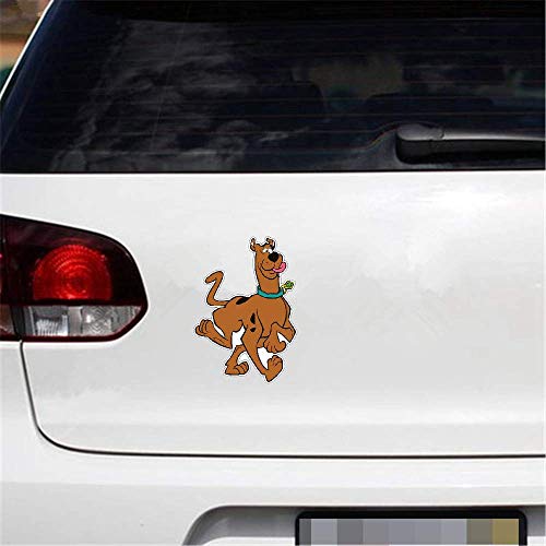 13 cm x 9,2 cm para Scooby Doo Scooby Doo perro pegatinas de coche calcomanías de anime pegatinas creativas adecuadas para Gtr Evo Sx