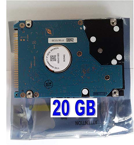 20GB Disco Duro de, Accesorios alternativos, Adecuado para: Fujitsu Siemens LiteLine LFL portátil