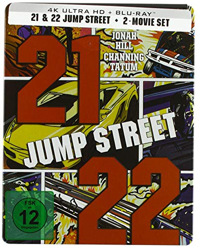 21 Jump Street & 22 Jump Street (4K UHD SteelBook) [Blu-ray] [Alemania]