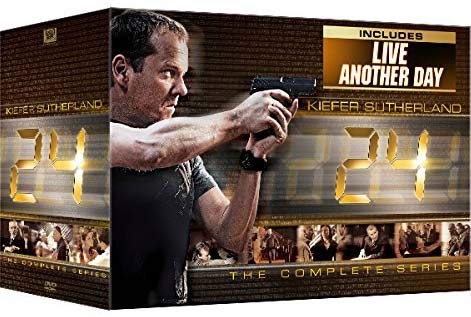 24 heures chrono / 24 - Complete Series - 58-DVD Boxset [ Origine Danoise, Sans Langue Francaise ]