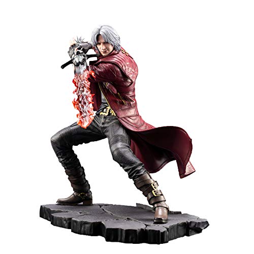 24Cm Devil May Cry 5 Figura De Acción Dante PVC De Protección del Medio Ambiente Estatuas De Juguete Regalos De Cumpleaños para Niños