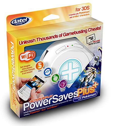 3DS Action Replay Powersaves PLUS 2019 - trampa SIN PC para 3DS Juegos y figuras amiibo