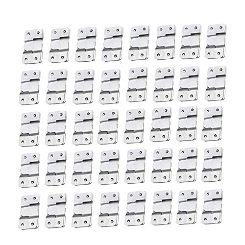 40 Piezas Colgadores Para Cuadros,Cuadros Pared Ganchos,Conector Para Muebles,Hecho de Material de Acero Inoxidable, Duradero,Puede Colgar Marcos De Fotos, Carteles, Espejos, Pinturas, Obras De Arte 40 Piezas Colgadores Para Cuadros,Cuadros Pared Ganchos,Conector Para Muebles,Hecho de Material de Acero Inoxidable, Duradero,Puede Colgar Marcos De Fotos, Carteles, Espejos, Pinturas, Obras De Arte