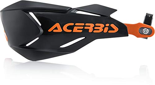 Acerbis 22397.313 - Protectores de mano para moto, color negro y naranja, talla Unifit
