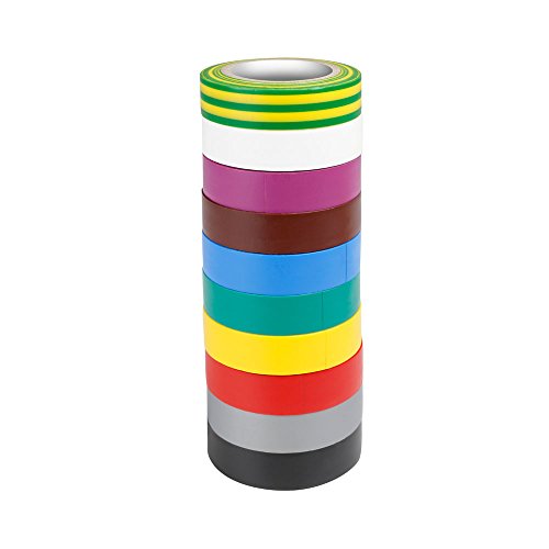 ah Accesorios 580813RNB10 10 colores conjunto de cintas (0,13 x 15 mm x 10 m) ah Accesorios 580813RNB10 10 colores conjunto de cintas (0,13 x 15 mm x 10 m)