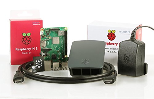 Almost Anything Ltd Raspberry Pi 3 Modelo B + Kit de Inicio Oficial (16Gb, Negro)