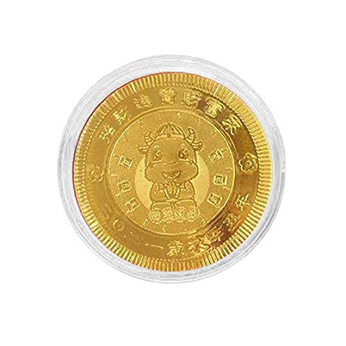 Año Nuevo de la Moneda del año del Buey de la Moneda la Hoja de Oro Moneda de la Suerte 2021 Año Moneda Conmemorativa con el Regalo Bolsa de Estilo 2 Productos para el hogar Año Nuevo de la Moneda del año del Buey de la Moneda la Hoja de Oro Moneda de la Suerte 2021 Año Moneda Conmemorativa con el Regalo Bolsa de Estilo 2 Productos para el hogar