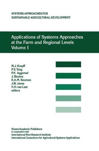 [(Applications of Systems Approaches at the Farm and Regional Levels: v. 1: Proceedings )] [Author: P. S. Teng] [Feb-1997]