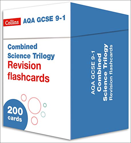 AQA GCSE 9-1 Combined Science Revision Cards (Biology, Chemistry & Physics): For the 2022 exams (Collins GCSE Grade 9-1 Revision)