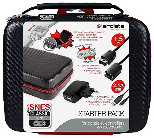 Ardistel - Starter Pack para NES/SNES mini (Nintendo Super Nes)
