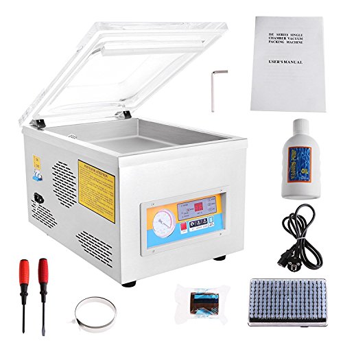 Autovictoria Máquina De Sellado al Vacío Máquina De Embalaje al Vacío Kit de Cámara De Vacío Conservación De Alimentos Conservación De Alimentos Sistema de Conservación 120W Acero Inoxidable De Grado Autovictoria Máquina De Sellado al Vacío Máquina De Embalaje al Vacío Kit de Cámara De Vacío Conservación De Alimentos Conservación De Alimentos Sistema de Conservación 120W Acero Inoxidable De Grado