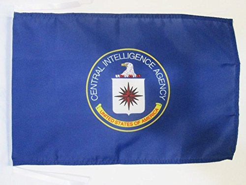 AZ FLAG Bandera de la AGENCIA Central DE Inteligencia DE Estados Unidos 45x30cm - BANDERINA Central Intelligence Agency CIA 30 x 45 cm cordeles