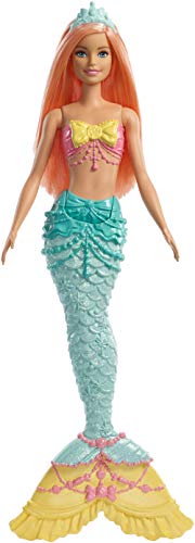 Barbie Dreamtopia - Muñeca Sirena con pelo naranja (Mattel FXT11) , color/modelo surtido