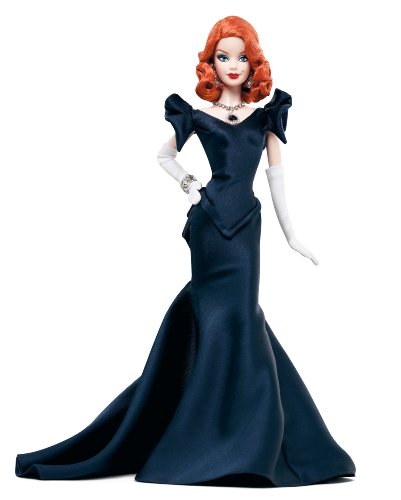 Barbie W7818 - Muñeca coleccionista con Vestido de Noche y réplica del Diamante Hope