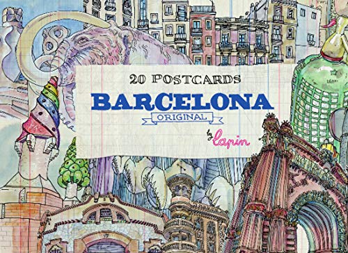 Barcelona original - 20 Postcards (Postcard Book)