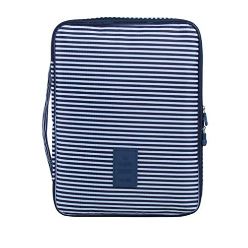 Bolsa para Camisa, Organizador de Empaque para Camisa, Bolsa para Camisa Antiarrugas, Organizador para Camisa, para Maleta para Viajes de Negocios, Viajes, Banquetes, Deportes (Azul Marino)