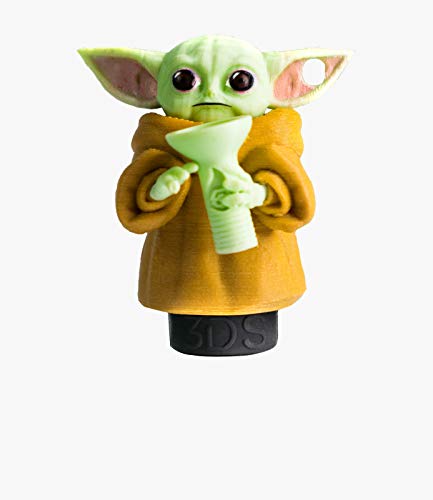 Boquilla 3D personal para shisha o cachimba marca 3D Sapiens - Modelo: Baby Yoda Boquilla 3D personal para shisha o cachimba marca 3D Sapiens - Modelo: Baby Yoda