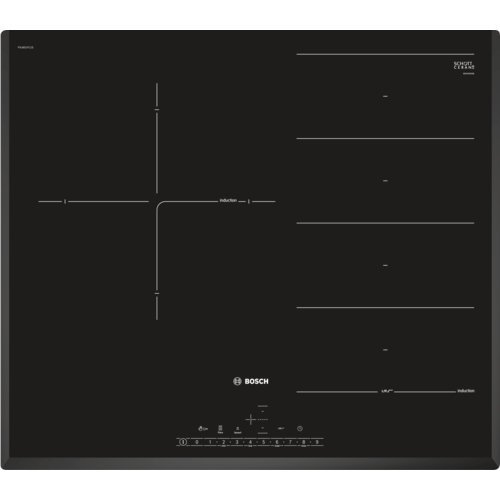 Bosch serie 6 - Placa inducción 60cm zona 28cm pxj651fc1e biselada negro Bosch serie 6 - Placa inducción 60cm zona 28cm pxj651fc1e biselada negro