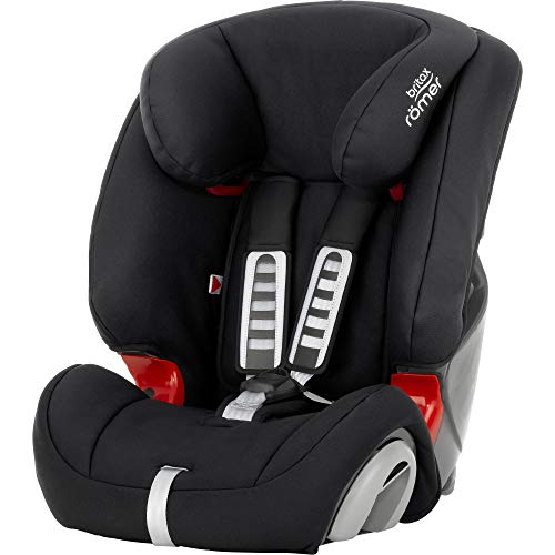 Britax Römer Silla de coche 9 meses - 12 años, 9 - 36 kg, EVOLVA 1-2-3 Grupo 1/2/3, Cosmos Black