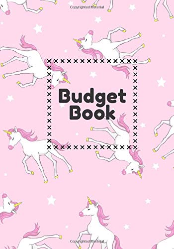 Budget book: Monthly budget notebook Unicorn Kawaii, Account book | 7x10" 100 pages | Manage your income and expenses with this budget planner | ... notepad | Invoice and purchase cash .