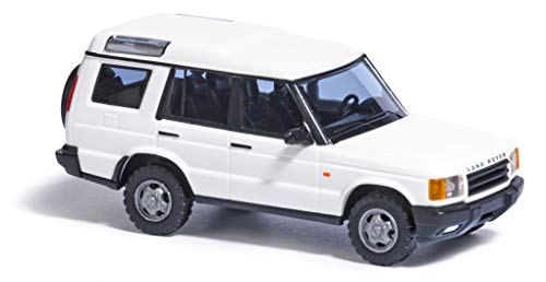 Busch 51902 - Land Rover Discovery White - Escala 1/87 - Coche en Miniatura - modelismo ferroviario