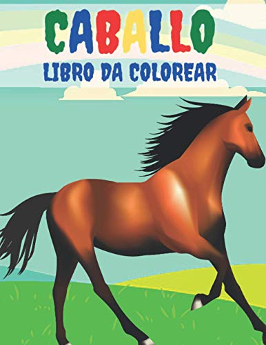 Caballo Libro Da Colorear: Libro De Colorear De Caballos Para Aliviar El Estrés 50 Diseños De Caballos De Una Cara Para Colorear Regalo Para Adultos