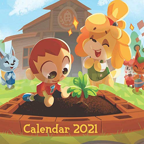 Calendar 2021: Special Animal Crossing Monthly Calendar 2021 for Fans - 12 Months Calendar