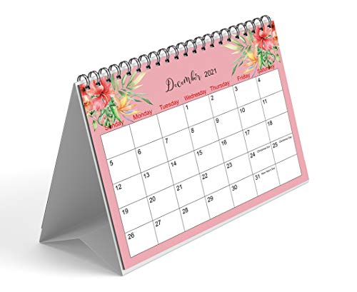 Calendarios De Escritorio, Septiembre 2020 - Diciembre 2021, Planificador Mensual, Oficina, Hogar, 8.6 X 6.8 Inch (H)