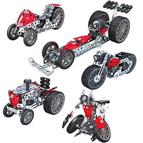Caleson Variety Robot 3D Metal Puzzle Kits de construcción de Modelos Rompecabezas de Corte láser Rompecabezas de Bricolaje y Kit de Modelo 3D