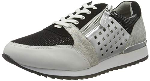 Caprice Ginga, Zapatillas Mujer, Negro (Black/White 15), 37 EU Caprice Ginga, Zapatillas Mujer, Negro (Black/White 15), 37 EU