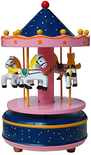 CAPRILO Juguete Decorativo Infantil de Madera TIOVIVO Azul Y Rosa Carruseles y Circuitos de Cuerda. Juguetes y Juegos de Colección. Regalos Originales para Navidad y Reyes. Decoración Clásica. CAPRILO Juguete Decorativo Infantil de Madera TIOVIVO Azul Y Rosa Carruseles y Circuitos de Cuerda. Juguetes y Juegos de Colección. Regalos Originales para Navidad y Reyes. Decoración Clásica.
