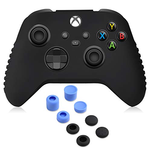 Carcasa Mando para xbox one,REDSTORM Tacto Suave Placa Frontal Reemplazo Kit Shell Funda para Mando Xbox One Elite Series Modelo-Incluye (Negro y Blanco)