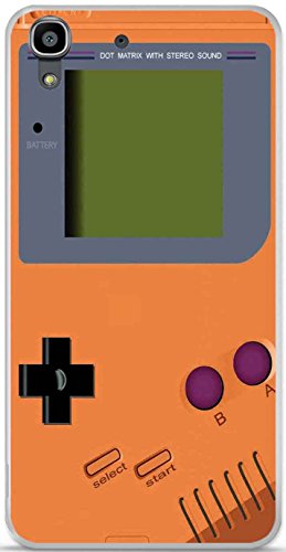 Carcasa TPU Gel Suave Orange Dive 70 Design Game Boy Tangerine