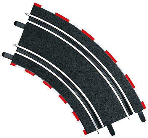 Carrera - GO 143: Curva 2/45°, 4 Piezas, Escala 1:43 (20061617) Carrera - GO 143: Curva 2/45°, 4 Piezas, Escala 1:43 (20061617)