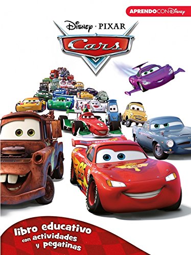 Cars (Libro educativo Disney con actividades y pegatinas)