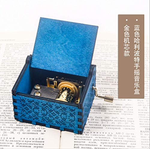 chenshao Harry Potter a Mano-Shakes Music Box Creative Gift Juego de Tronos Octagonal Caja Regalo de Cumpleaños para Niños y Niñas