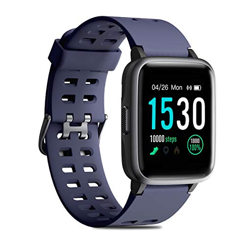 CHEREEKI Reloj Inteligente, Smartwatch Impermeable IP68 Pulsera Actividad 1.3 Pulgada con Monitor de Ritmo cardíaco, Podómetro, Control de música, Reloj Actividad para Xiaomi Huawei iPhone CHEREEKI Reloj Inteligente, Smartwatch Impermeable IP68 Pulsera Actividad 1.3 Pulgada con Monitor de Ritmo cardíaco, Podómetro, Control de música, Reloj Actividad para Xiaomi Huawei iPhone