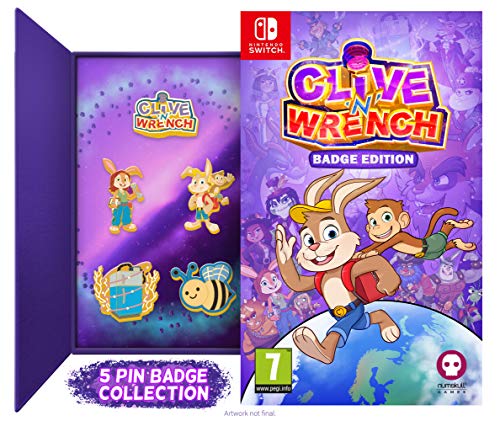 Clive 'N' Wrench With Pin Badges Set