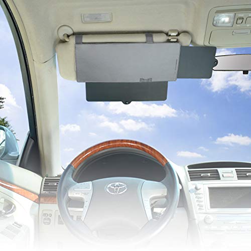 Coche Visera Parasol, WANPOOL Visera Parasol y Antireflejante para Asiento del Conductor o Pasajeros del Coche - gris - 1 pieza Coche Visera Parasol, WANPOOL Visera Parasol y Antireflejante para Asiento del Conductor o Pasajeros del Coche - gris - 1 pieza