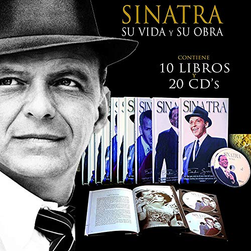 Colección 10 libros y 20 CDs de Frank Sinatra, la voz que conquistó el mundo
