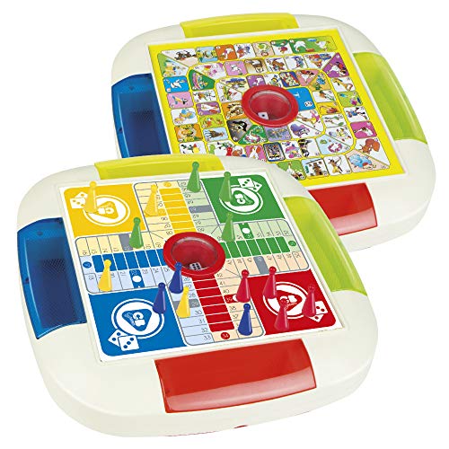 ColorBaby- Juego de Mesa 2 en 1 Oca y Parchís CB Games (43308)