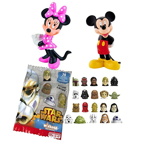 Comansi Lote 2 Figuras Bullyland Mickey y Minnie - Mickey Mouse - Minnie + Regalo