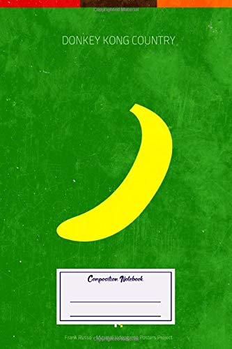 Composition Notebook: Gaming Donkey Kong Country Minimal Videogame Minimal Videogame Posters (Composition Notebook, Journal) (6 x 9)