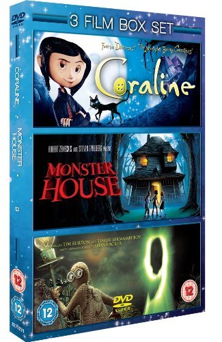 Coraline/Monster House/9 [Edizione: Regno Unito] [Reino Unido] [DVD]