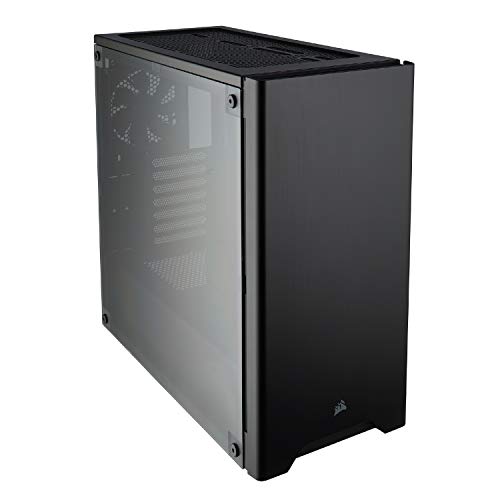 Corsair Carbide 275R - Caja de ordenador semitorre para juegos (ATX Mid-Tower ventana), negro