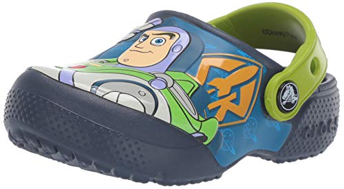 Crocs CrocsFL Buzz Woody Clog K, Zuecos Unisex niño, Azul (Navy 410b), 24/25 EU