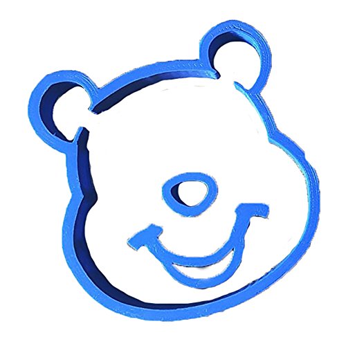 Cuticuter Winnie The Pooh Cortador de Fondant, Azul, 8x7x1.5 cm