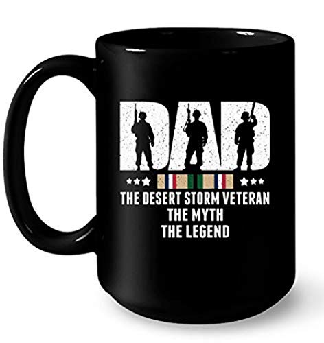 Dad The Desert Storm Veteran The Myth The Legend Coffee Mug 11OZ Coffee Mug XHJW07